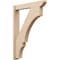 Ekena Millwork 5 1/2-in W x 30-in D x 42-in H Balboa Slat Rough Cedar Woodgrain TimberThane Outlooker, Primed Tan OUTUR055X30X42BOA24RCPR - alternate 1